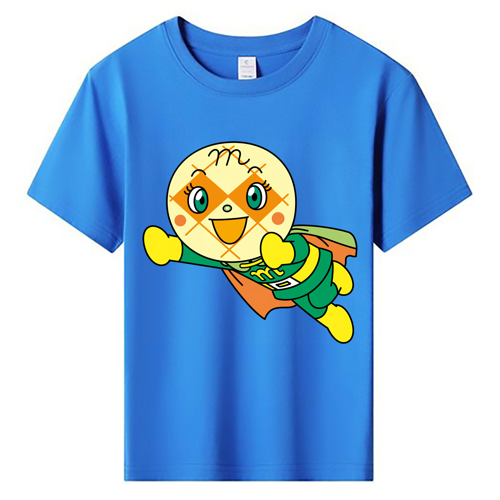 （画像用） アンパンマン Anpanman 綿100％キッズTシャツ（フロントプリント）